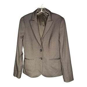 Theory Women's Black Nichelle Wool Career Blazer